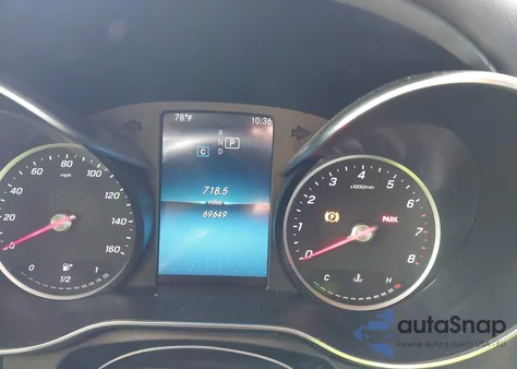 2019 Mercedes-Benz C 300 из США, поврежденный, VIN 55SWF8DB9KU288848